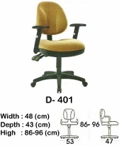 Kursi Kantor Staff Indachi D-401