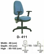 Kursi Kantor Staff Indachi D-411