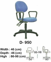 Kursi Kantor Staff Indachi D-950
