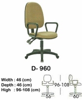 Kursi Kantor Staff Indachi D-960