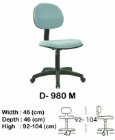 Kursi Kantor Staff Indachi D-980 M