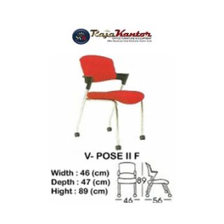 "kursi susun V-POSE-II-F"