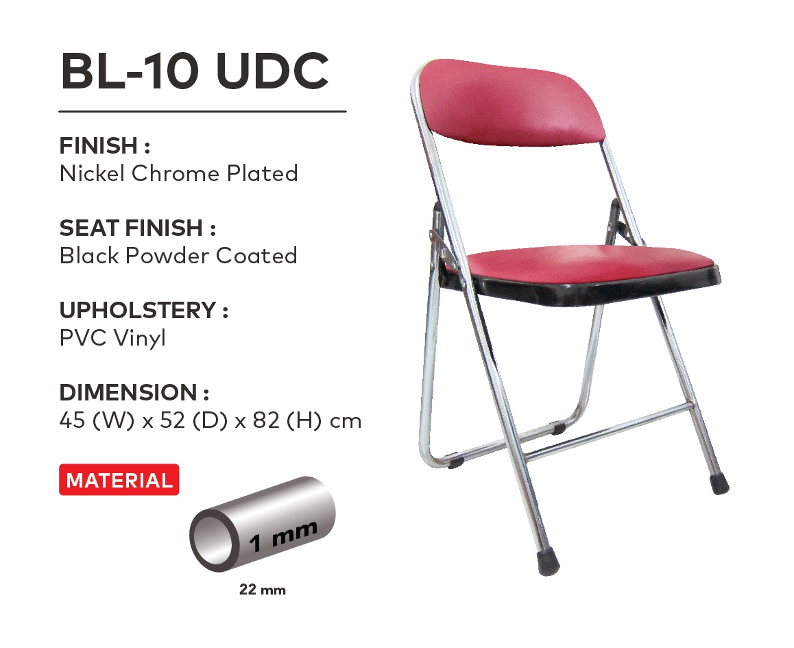 "kursi lipat newstar bl 10 udc"