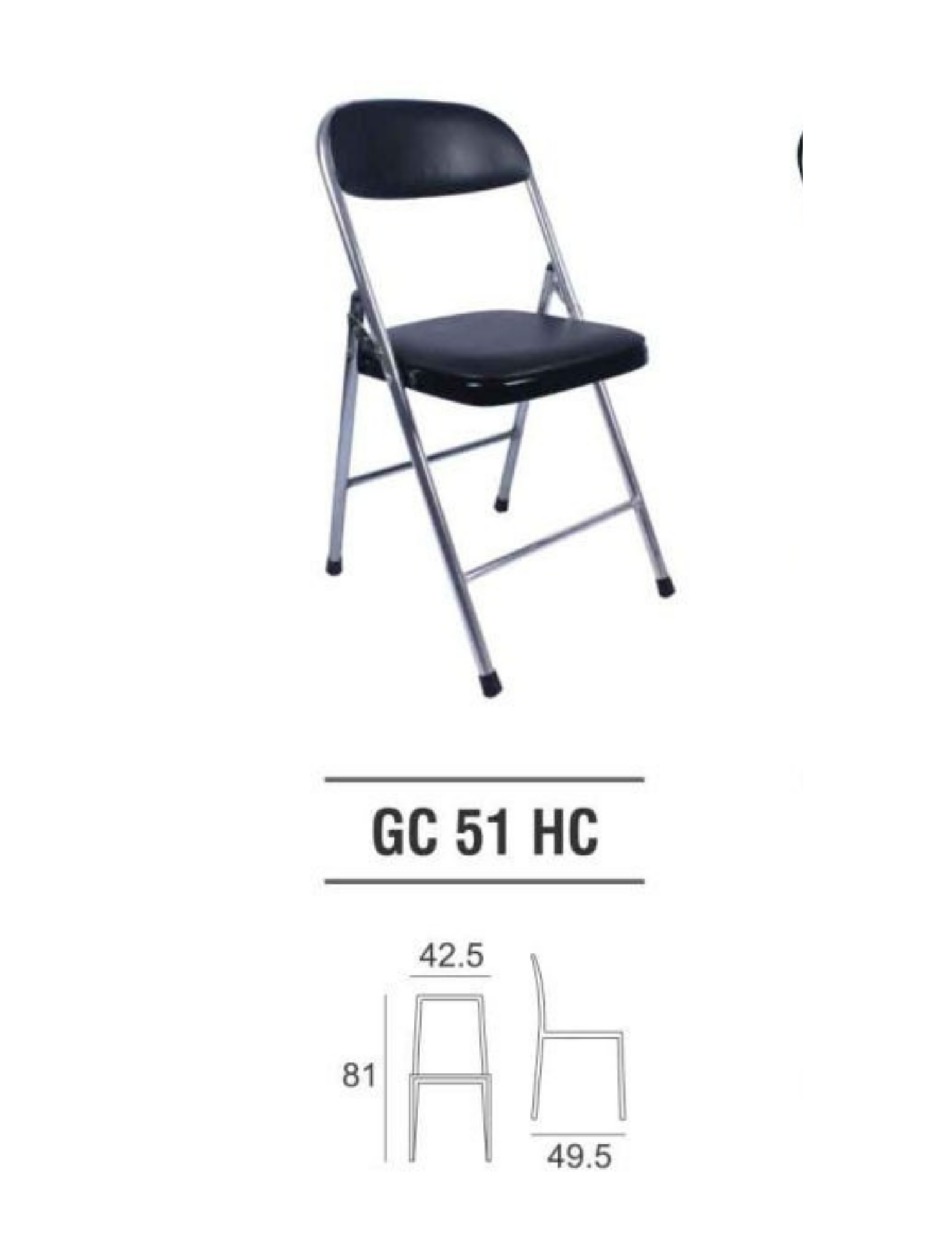 "kursi lipat gresco 51 hc"