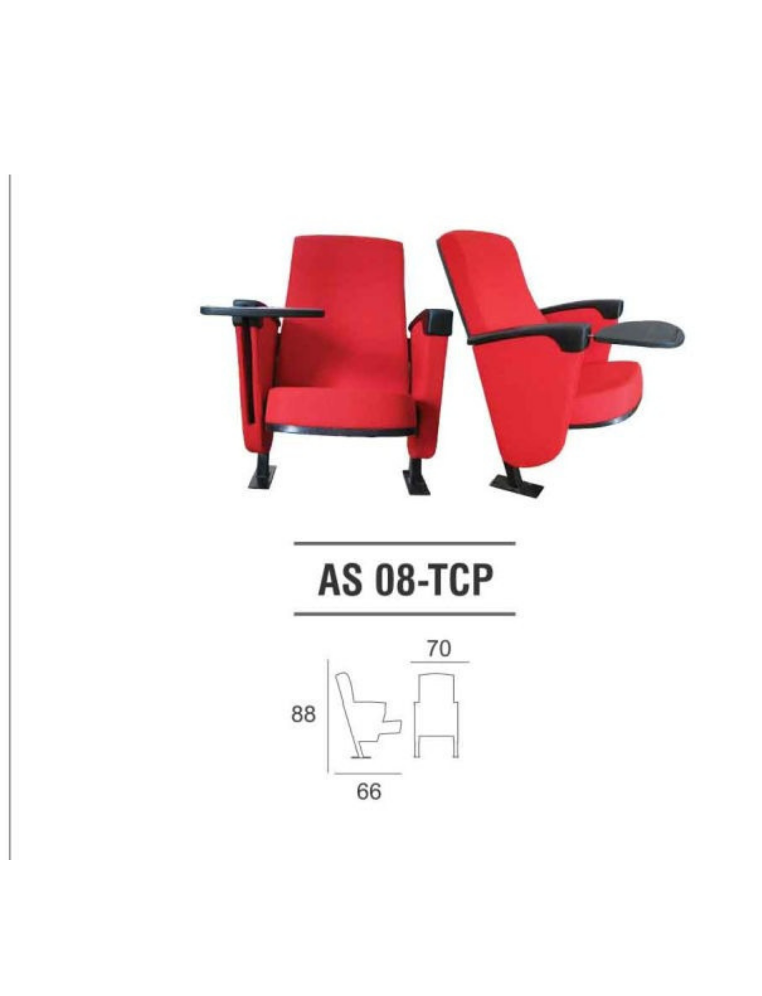 "Kursi auditorium gresco AS 08 TCP"