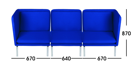 "sofa kantor donati matten 3"